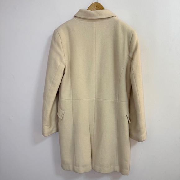 Elegant Wool & Cashmere Blend Coat - Size 4 🇨🇦 Made in Canada 🇨🇦 - Picture 4 of 6